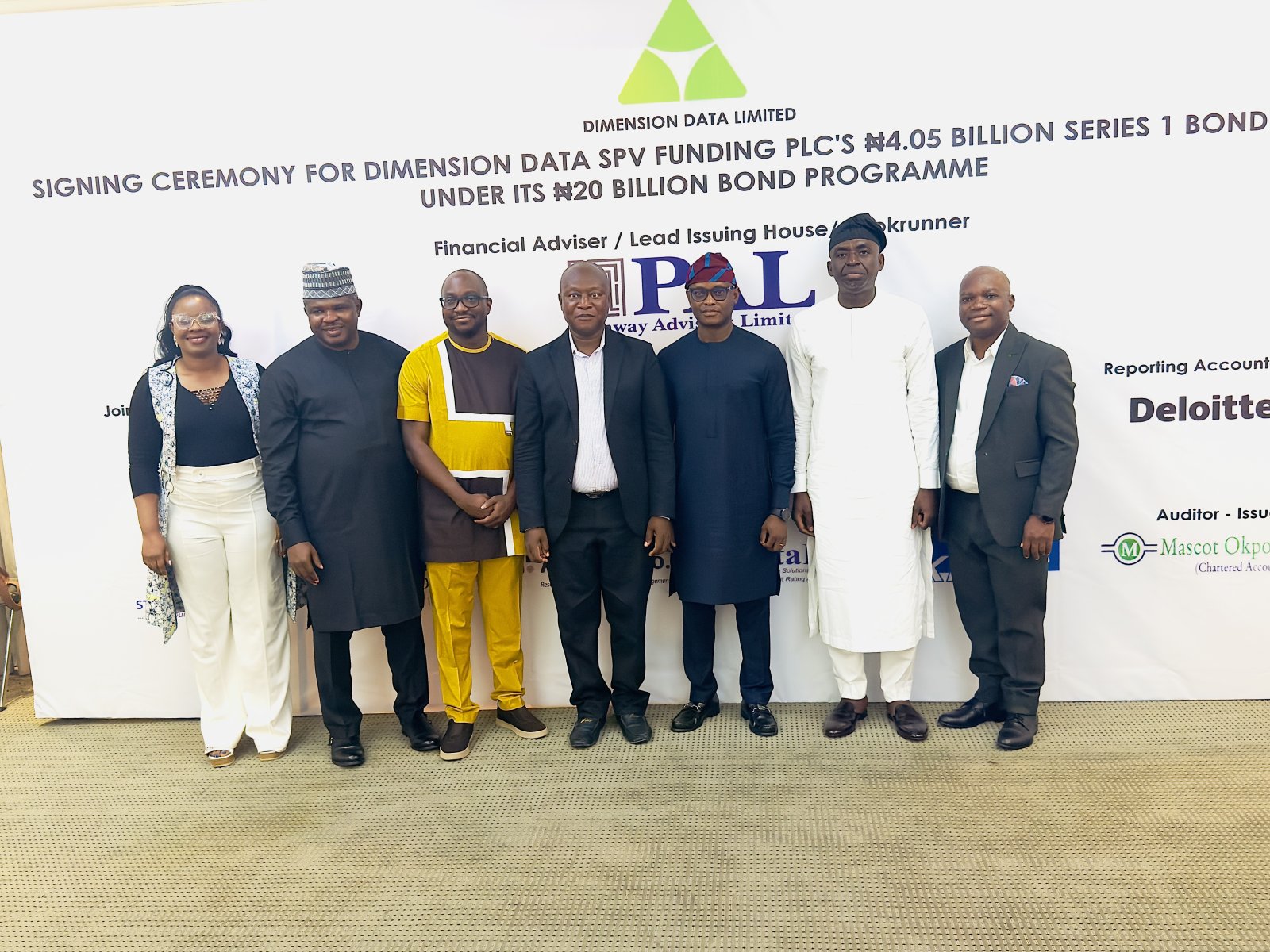 Dimension Data Limited raises US$2.9 million (N4.05 billion) in first tranche of US$14.7 million (N20 billion) Bond Programme
